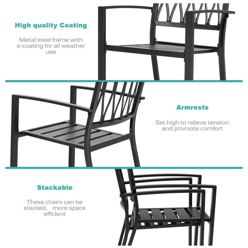 Lark Manor 6 Person Rectangular Outdoor Dining Set & Reviews Wayfair